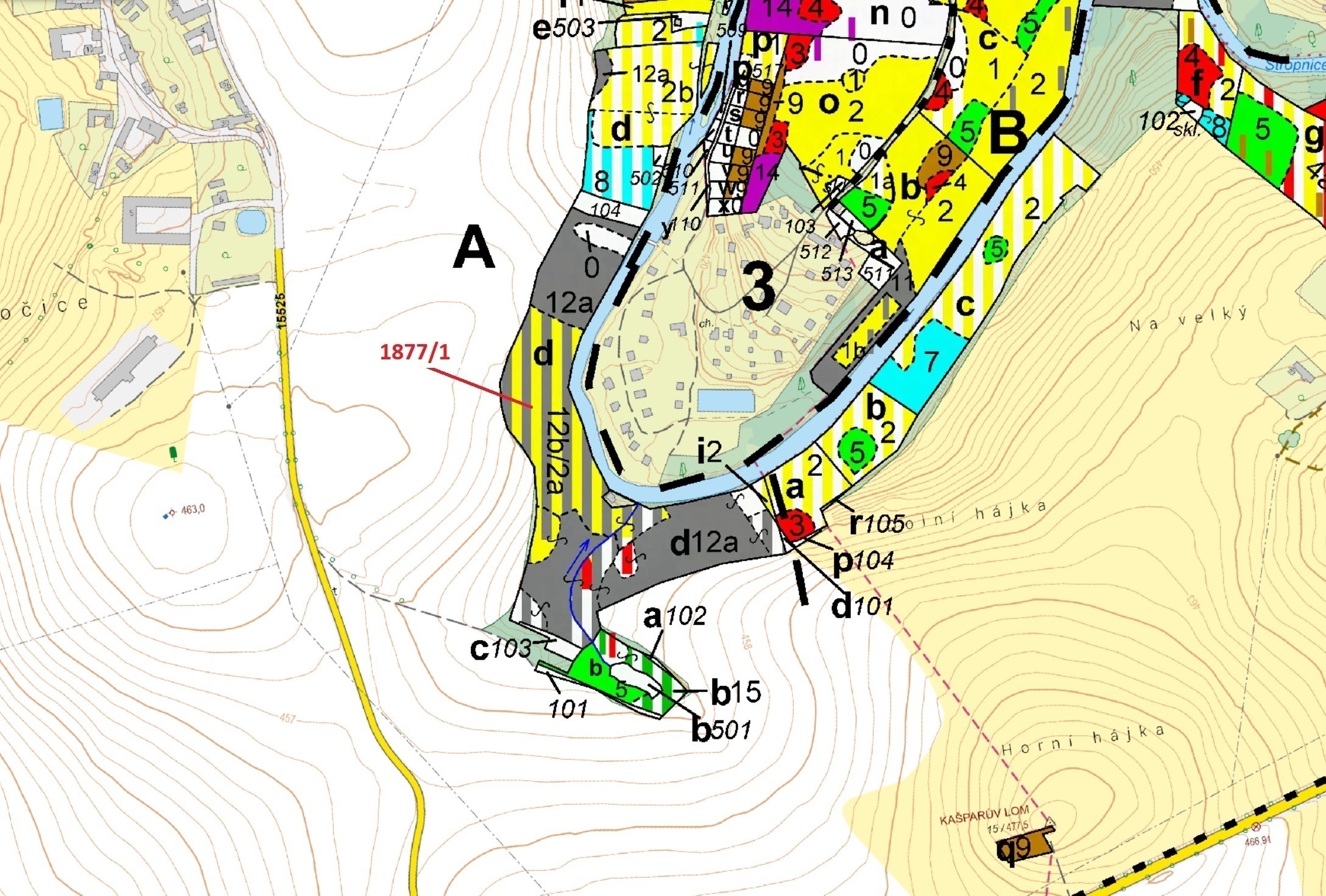 Lesní pozemek o výměře 49 760 m2, podíl 1/1, katastrální území Dolní Stropnice, obec Římov, obec s r