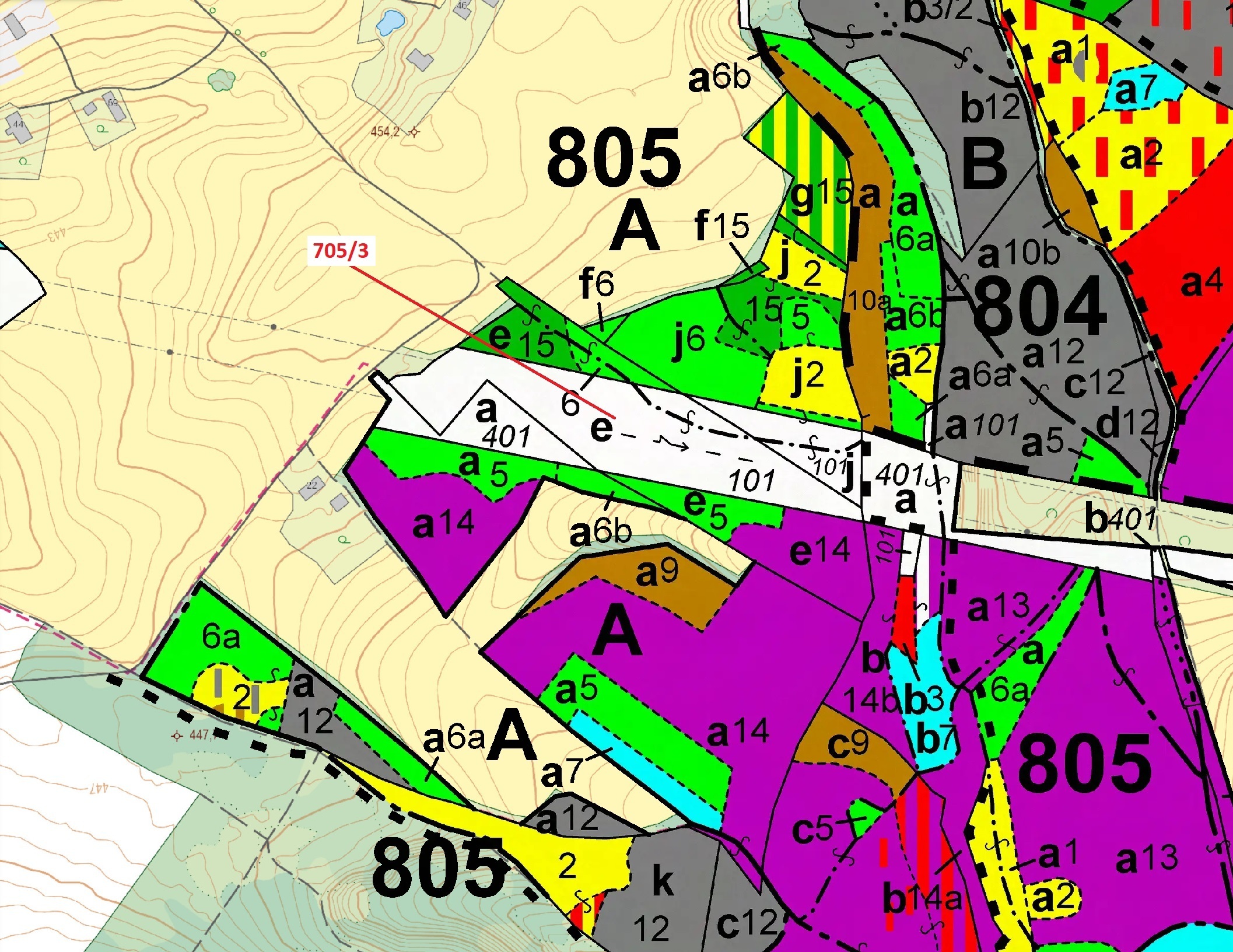 Lesní pozemek o výměře 27 787 m2, podíl 1/1, katastrální území Janův Důl, obec Janův Důl, obec s roz