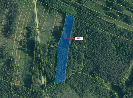 Prodej - pozemek, les, 8 933 m²