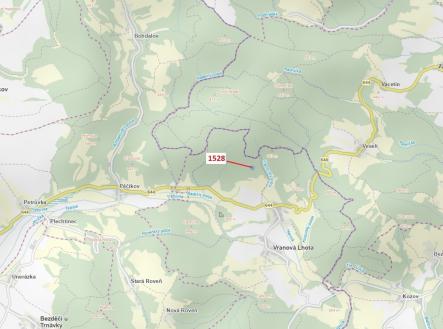 Prodej - pozemek, les, 5 323 m²