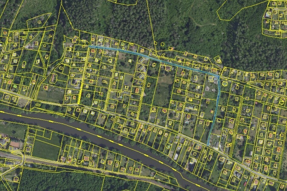 id. 1/12 pozemku - ostatní plochy v k.ú. Hradové Střimelice, obec Stříbrná Skalice, okres Praha-vých