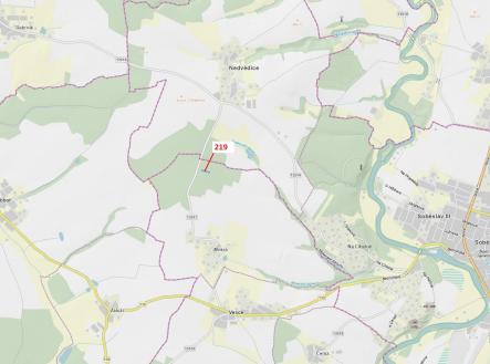 Prodej - pozemek, les, 1 673 m²