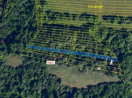 Prodej - pozemek, les, 507 m²