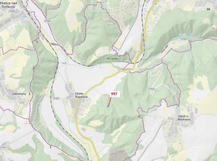 Prodej - pozemek, les, 1 938 m²