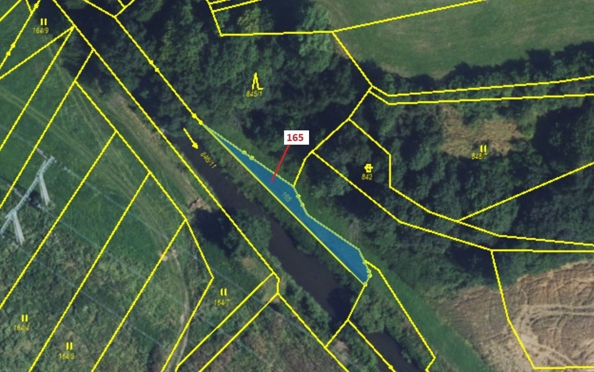 Orná půda o výměře 198 m2, podíl 1/1, katastrální území Vranová Lhota, obec Vranová Lhota, obec s ro