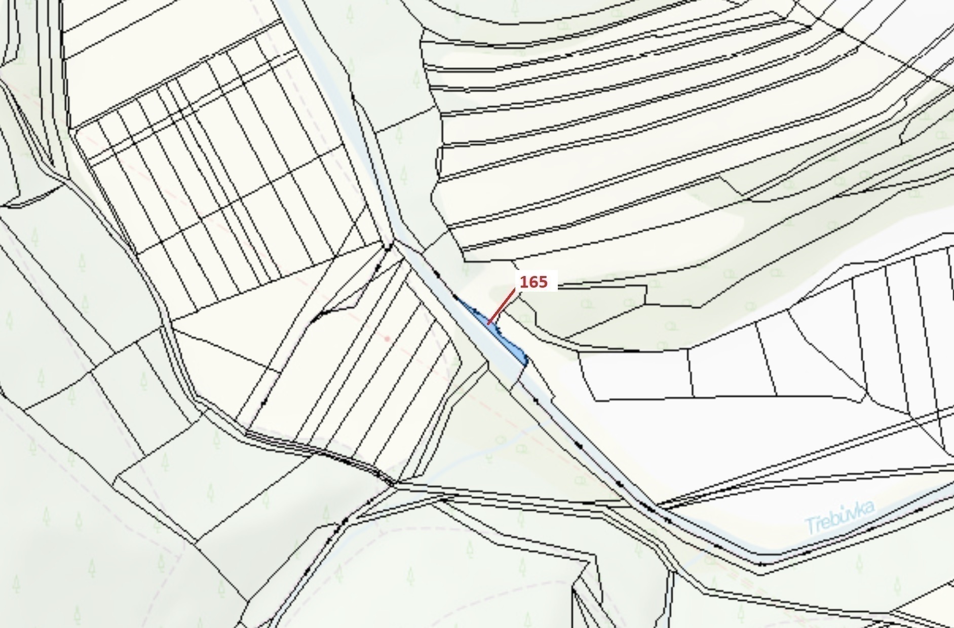 Orná půda o výměře 198 m2, podíl 1/1, katastrální území Vranová Lhota, obec Vranová Lhota, obec s ro