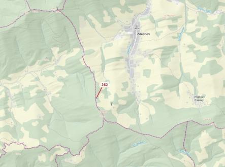 Prodej - pozemek, les, 273 m²