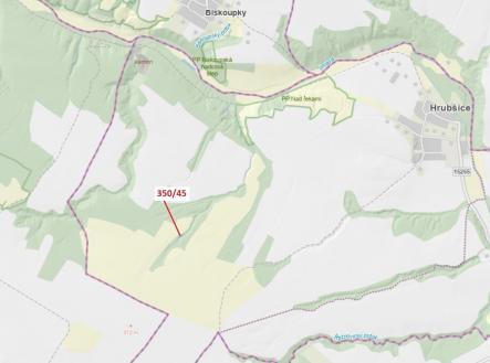 Prodej - pozemek, les, 183 m²