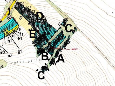 Prodej - pozemek, les, 140 m²