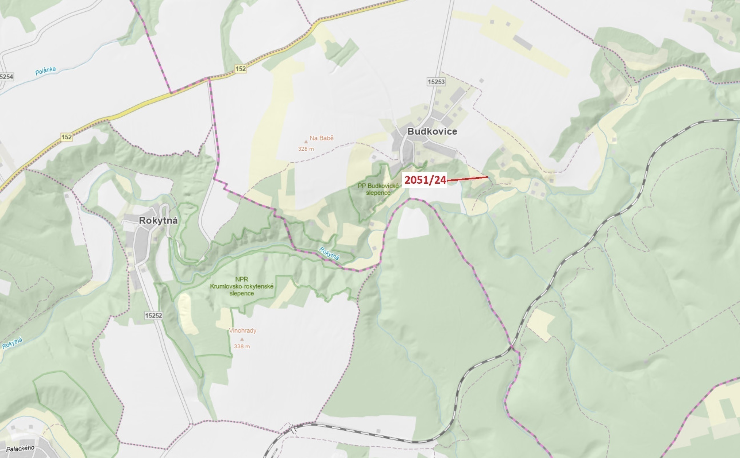 Ostatní plocha o výměře 64 m2, podíl 1/1, katastrální území Budkovice, obec Ivančice, obec s rozšíře