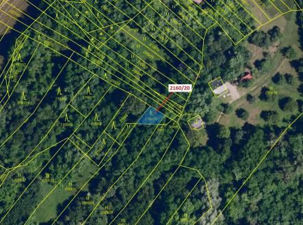 Prodej - pozemek, les, 90 m²