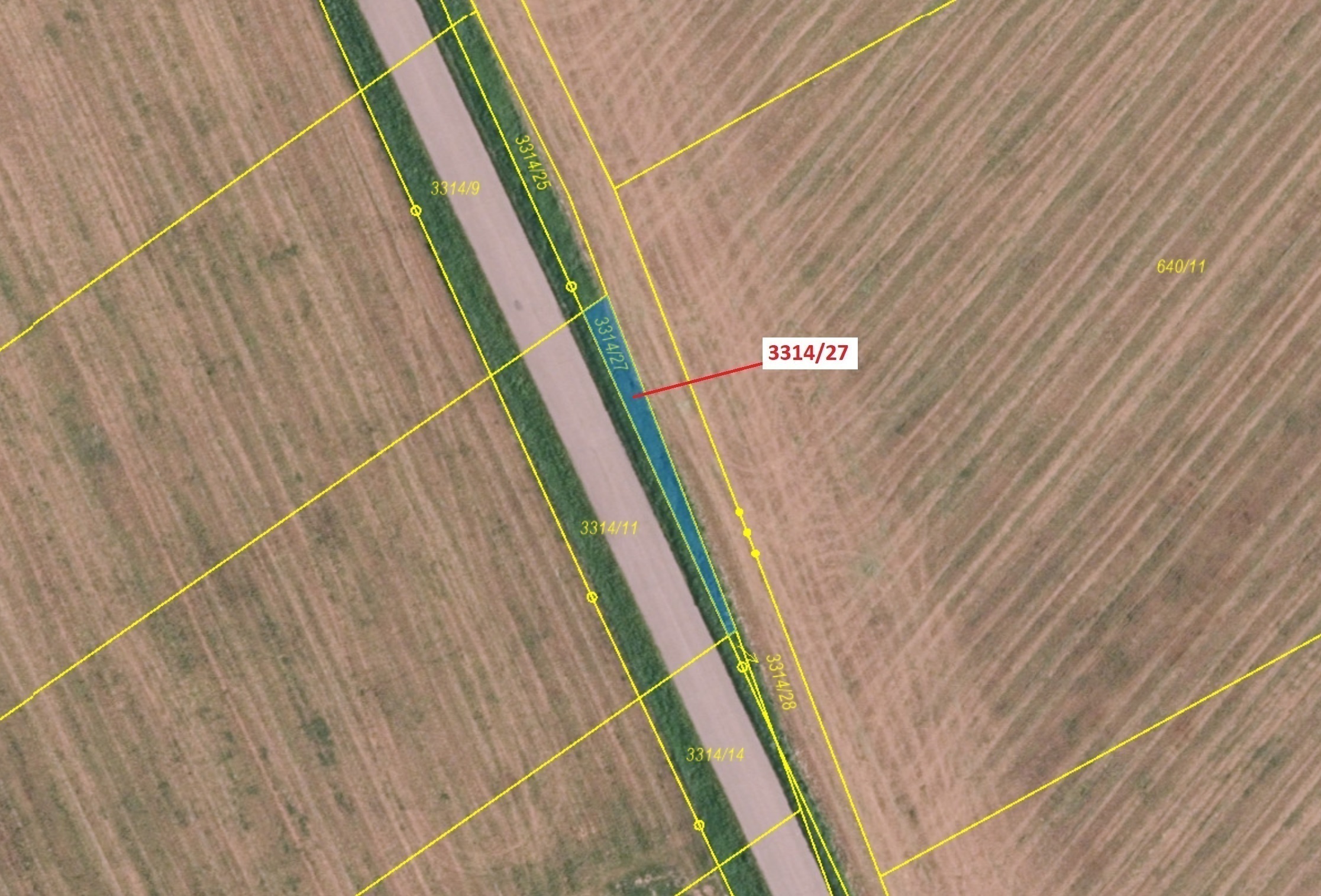 Ostatní plocha o výměře 86 m2, podíl 1/1, katastrální území Březník, obec Březník, obec s rozšířenou