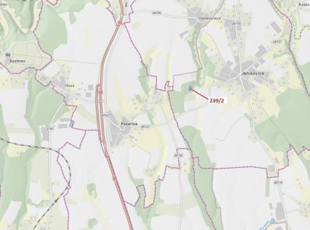 Prodej - pozemek, les, 2 305 m²