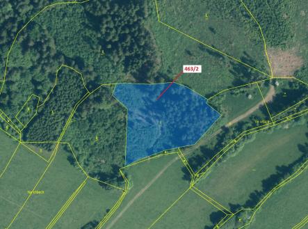 Prodej - pozemek, les, 10 638 m²