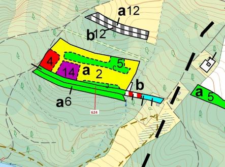 Prodej - pozemek, les, 2 895 m²