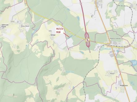 Prodej - pozemek, les, 3 965 m²