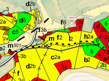 Prodej - pozemek, les, 2 055 m²