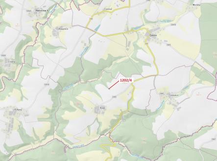 Prodej - pozemek, les, 356 m²