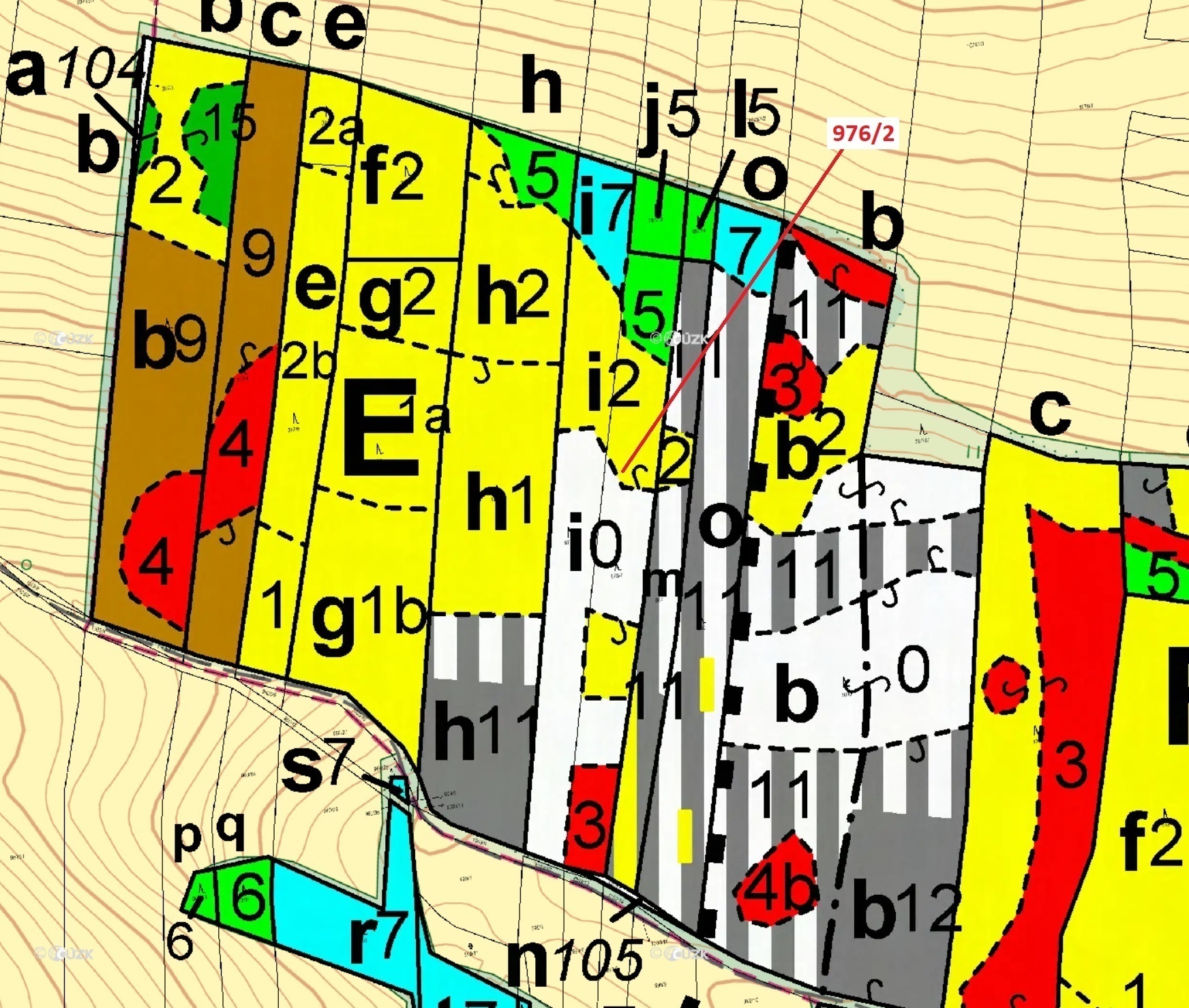 Lesní pozemek o výměře 5170 m2, podíl 1/1, katastrální území Třešně u Záhoří, obec Záhoří, obec s ro