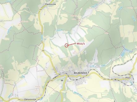 Prodej - pozemek, les, 420 m²