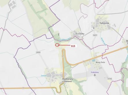 Prodej - pozemek, les, 129 m²