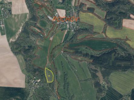 Prodej - pozemek, trvalý travní porost, 21 164 m²