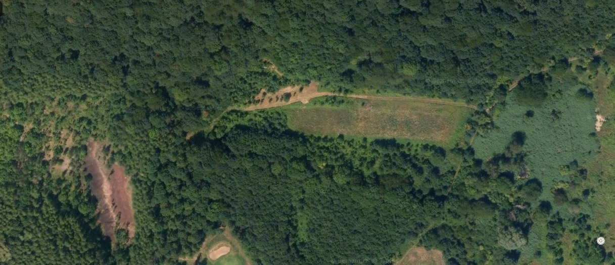 E-dražba pozemku o výměře 9862 m2, kat. území Dělouš