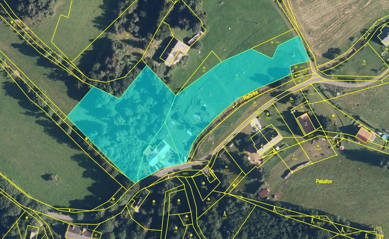 Ubytovací zařízení penzion Pekařov, okres Šumperk