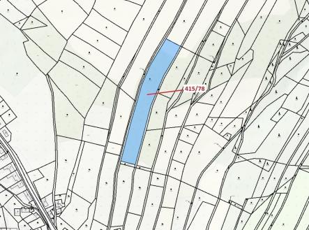 Prodej - pozemek, trvalý travní porost, 6 434 m²