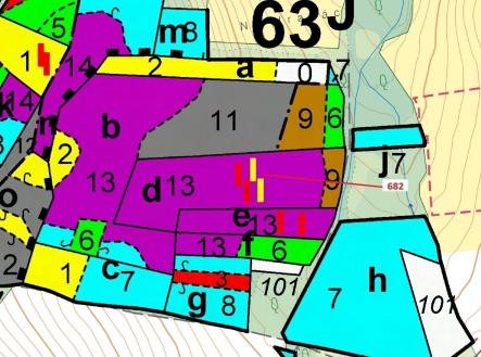Prodej - pozemek, les, 11 584 m²