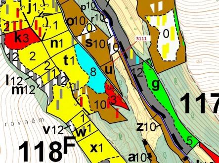 Prodej - pozemek, les, 2 958 m²