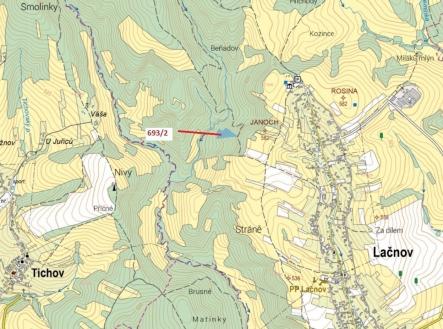 Prodej - pozemek, les, 7 364 m²