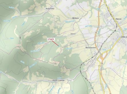 Prodej - pozemek, les, 3 528 m²