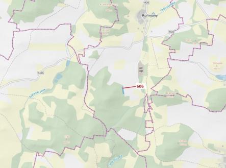 Prodej - pozemek, les, 2 526 m²