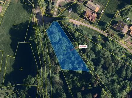 Prodej - pozemek, les, 1 981 m²