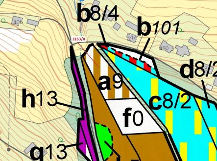 Prodej - pozemek, les, 1 981 m²