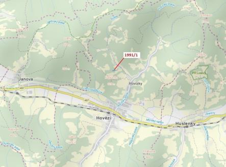 Prodej - pozemek, les, 2 438 m²