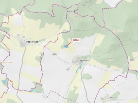 Prodej - pozemek, les, 3 965 m²