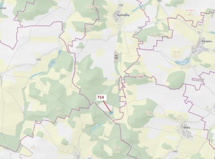 Prodej - pozemek, les, 2 850 m²