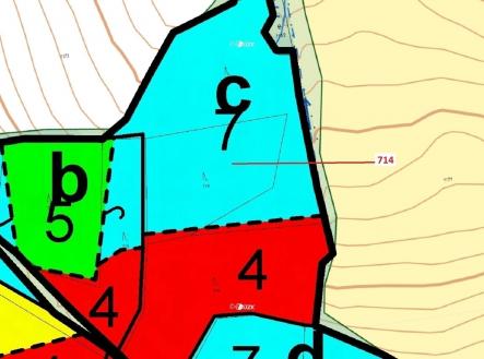 Prodej - pozemek, les, 2 850 m²