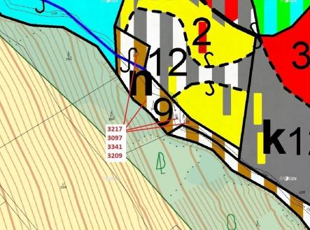 Prodej - pozemek, les, 1 649 m²