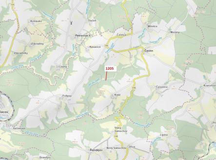 Prodej - pozemek, les, 518 m²