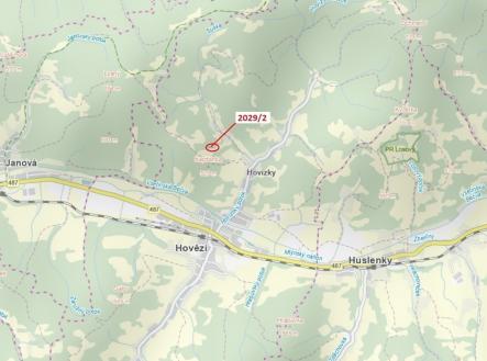 Prodej - pozemek, les, 788 m²