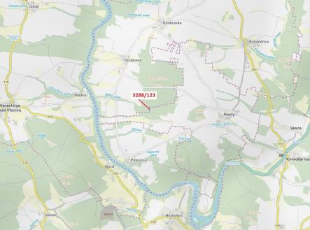 Prodej - pozemek, les, 1 707 m²