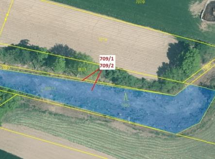 Prodej - pozemek, les, 1 823 m²