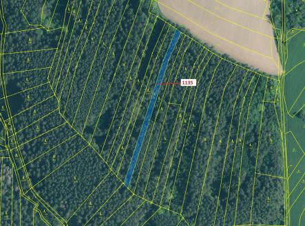Prodej - pozemek, les, 1 789 m²