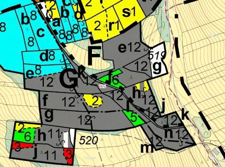 Prodej - pozemek, les, 1 723 m²