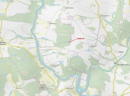 Prodej - pozemek, les, 1 735 m²