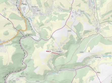 Prodej - pozemek, trvalý travní porost, 438 m²