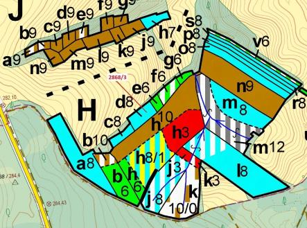Prodej - pozemek, les, 1 321 m²